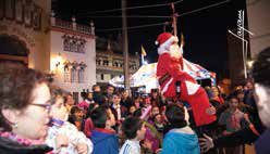 Llegada de Papa Noel @ Plaza Joaquín Costa