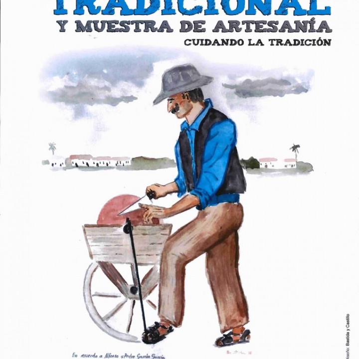 Cartel XII Mercado Tradicional y Muestra de Artesanía.