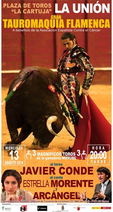 Cartel Tauromaquica flamenca solidaria.