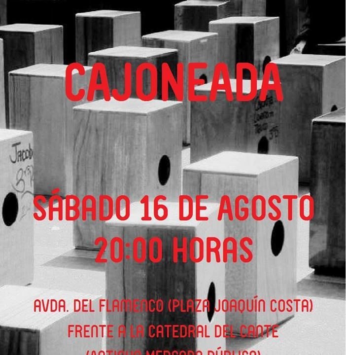 15.08.14 CAJONEADA SÁBADO