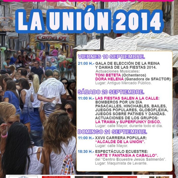 Cartel Prefiestas del Rosario 2014