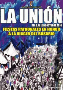 Cartel de Fiestas Virgen del Rosario 2014.