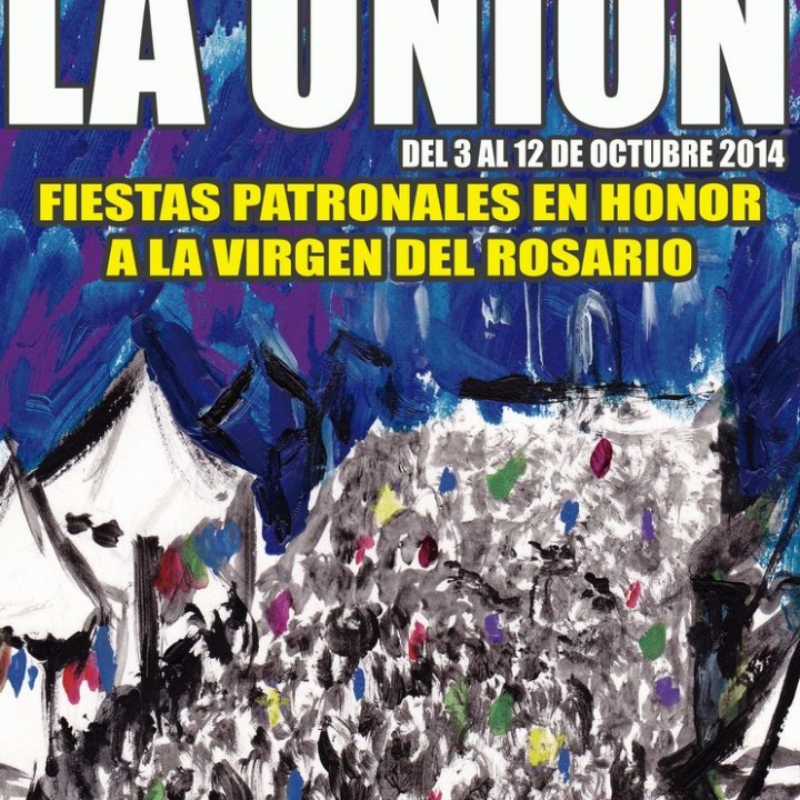 Cartel de Fiestas Virgen del Rosario 2014.