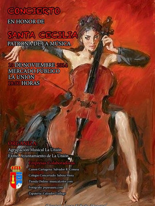 Cartel Santa Cecilia 2014