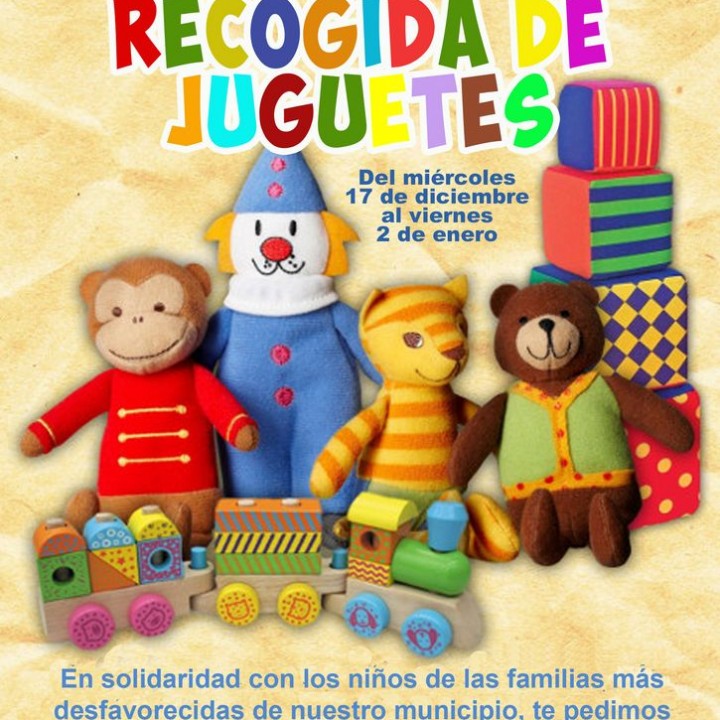 Cartel Campaña de recogida de juguetes 2014.