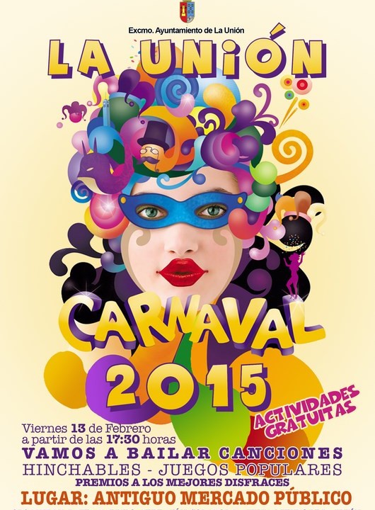 Cartel del Carnaval en La Unión.2015