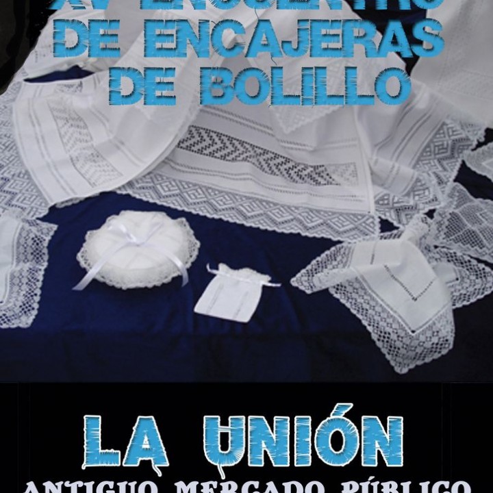 Cartel XV Encajeras de Bolillo 2015