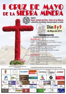 Cartel I Cruz de Mayo de la Sierra Minera.2015