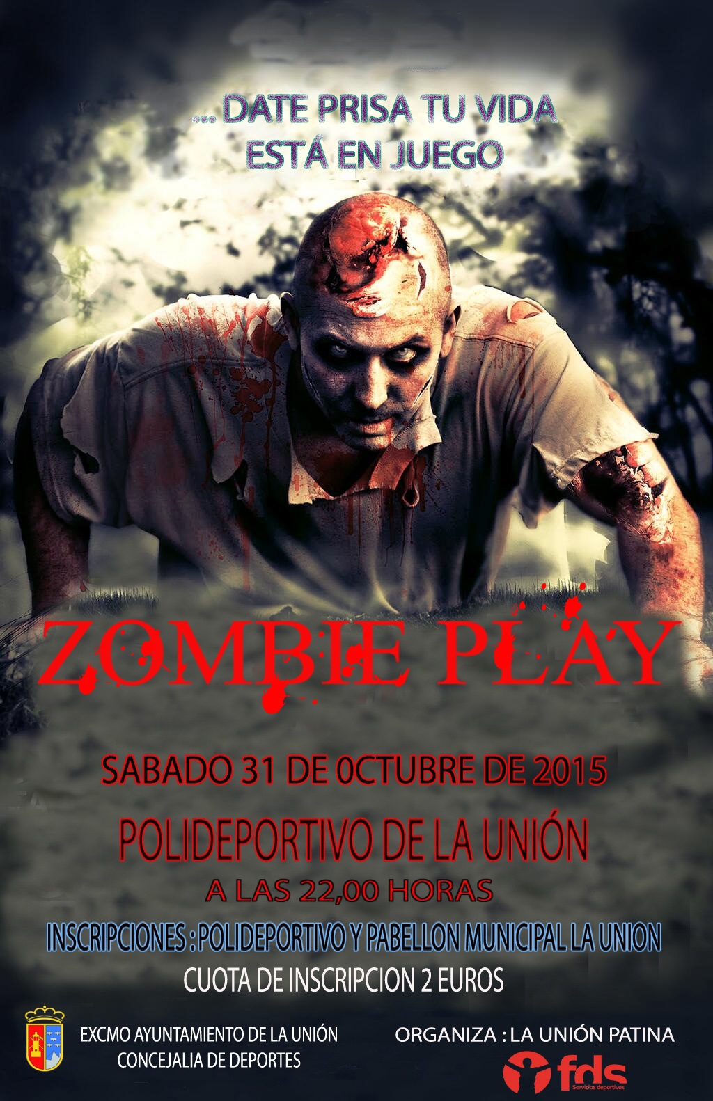 CARTEL ZOMBIE PLAY