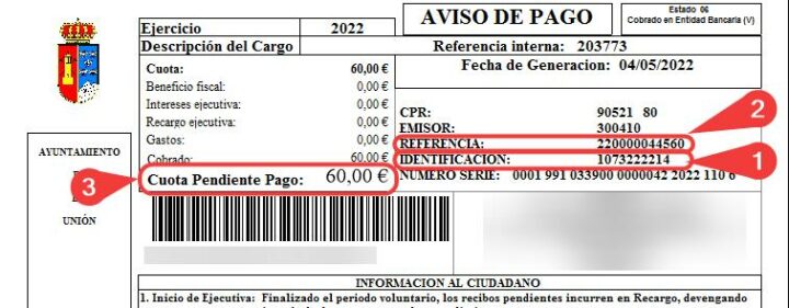 Pago de Tributos | Excmo. Ayuntamiento de La Unión