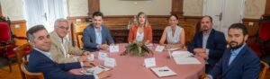Los alcaldes de la comarca plantean su primer proyecto europeo y estudian una D. O. para el Campo de Cartagena y el Mar Menor